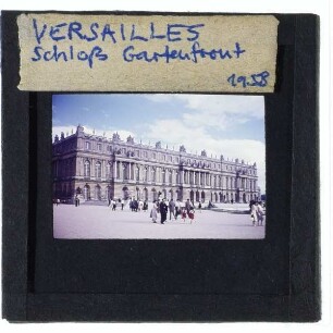 Versailles, Schloss : Gartenfront
