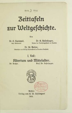 1: Altertum und Mittelalter