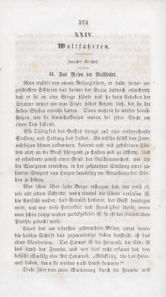 374-384 Wallfahrten : zweiter Artikel