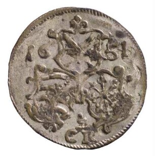 Münze, Dreier (NZ), 1651