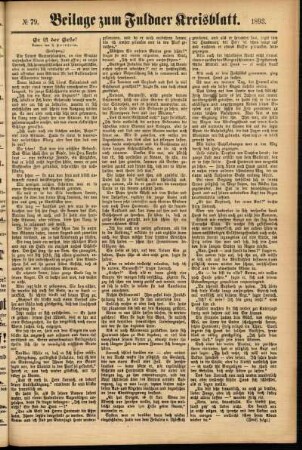 Zweite Ausgabe vom Samstag, den 08. Juli 1893.