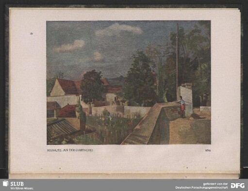 Seusslitz: An der Gärtnerei