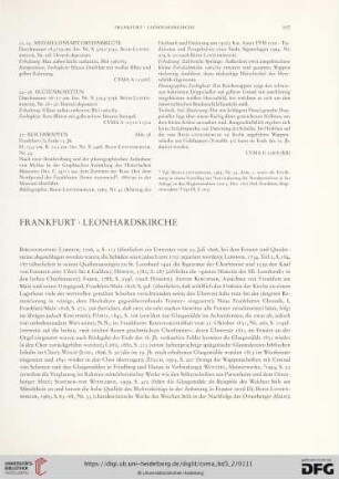 Frankfurt, Leonhardskirche
