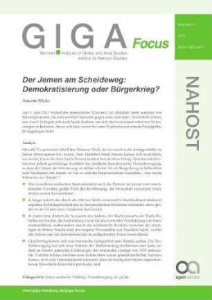Der Jemen am Scheideweg : Demokratisierung oder Bürgerkrieg?