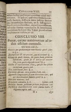 Conclusio VIII.