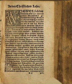 Ethica Christiana. Das ist Eine Haußlehr, wie man einen Christlichen Wandel anstellen vnd führen sol