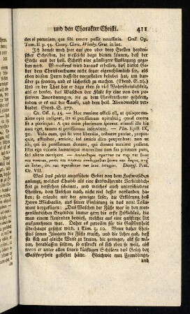 411-422, Ich berufe mich hier auf zwo oder drey Stellen ...