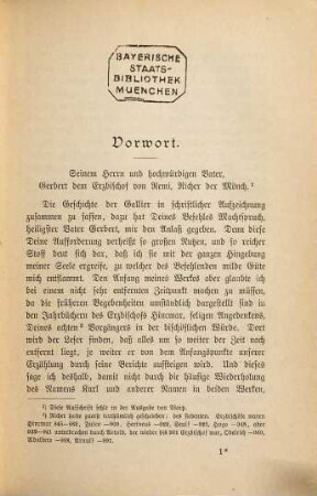 Vier Bücher Geschichte : nach der Ausgabe der Monumenta Germaniae