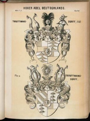 Taf. 91. Trauttmansdorff, 1567. - Fhr. v. Trauttmansdorff.