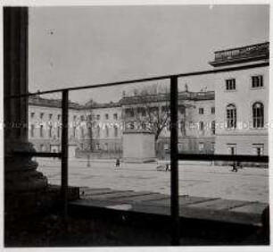 Berlin, Universität Berlin von der Staatsoper gesehen
