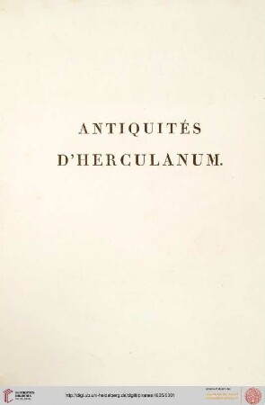 Band 3: Antiquités d'Herculanum: Peintures