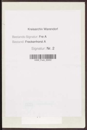 Kosten des Schulneubaus für das Wigbold Freckenhorst