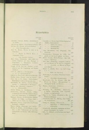 Bildertafeln
