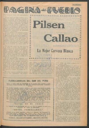 Página del pueblo : Muy malos son los extremos