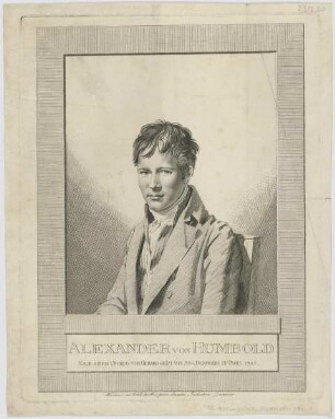 Bildnis des Alexander von Humbold