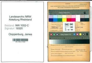Entnazifizierung James Cloppenburg, geb. 31.08.1902 ()