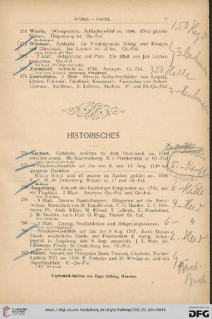 Historisches (Nr. 276 - 348)