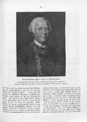 Generalleutnant Hans Karl v. Winterfeldt