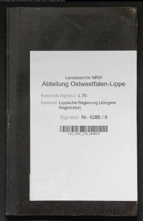 Rechnungen der Stiftskasse zu Lippstadt, Teil 1