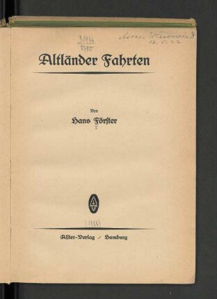 Altländer Fahrten