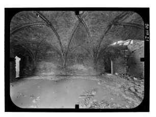 Brandenburg an der Havel. Dominikanerkloster St. Pauli (Ruine). Innenansicht
