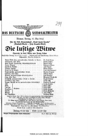 Die lustige Witwe