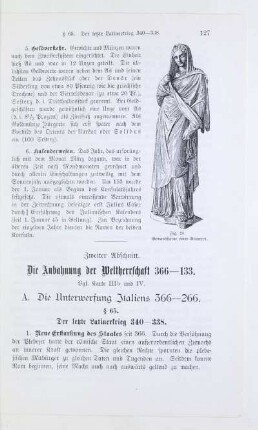 Zweiter Abschnitt. Die Anbahnung der Weltherrschaft 366 - 133