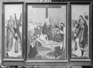 Flügelaltar mit Kreuzabnahme