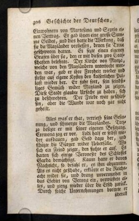 306-316, Alles was er that, verrieth seine Gesinnung, und ...