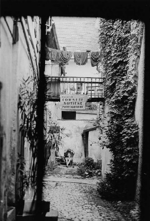 Innenhof eines Wohnhauses