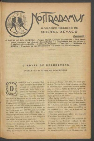 Porque Royal e porque Beaurevers