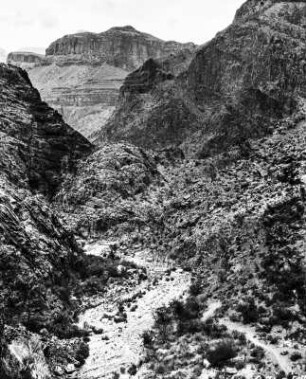 Verwerfung : Verwerfung im Grand Canyon.