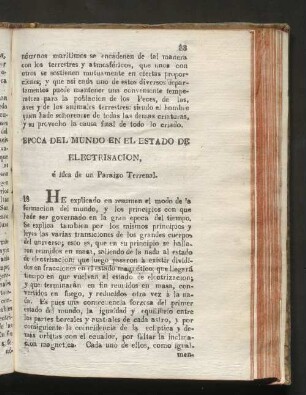 Epoca del mundo en el estado de electrisacion