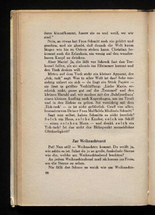 Zur Weihnachtszeit