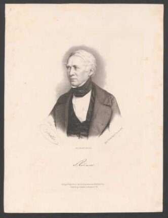 [Bildnis Friedrich] v. Raumer
