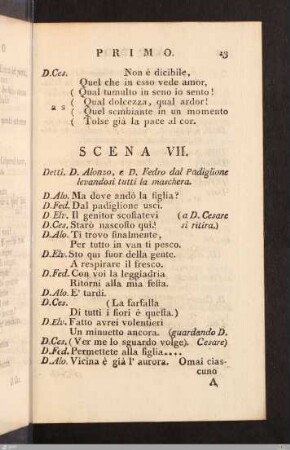 Atto Primo: Scena VII.