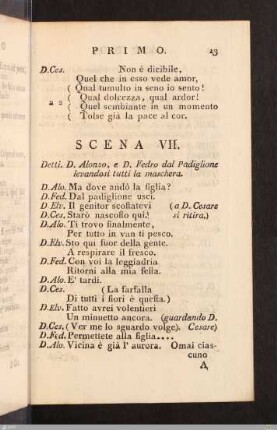 Atto Primo: Scena VII.