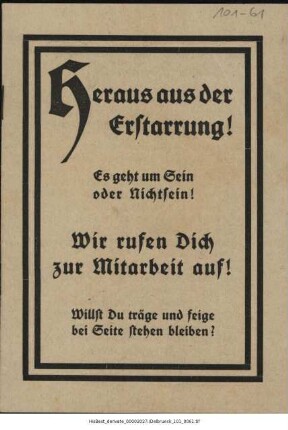 Deutschnationale Volkspartei. Wahlkampf