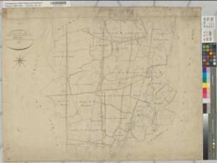 Tableau d'Assemblage du Plan cadastral parcellaire de la commune de Birgel, Canton de Düren, Arrondissement d'Aix-la-Chapelle, Departement de la Roer 1809