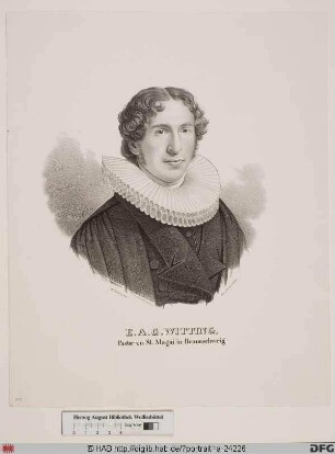 Bildnis Ernst (August Georg) Witting