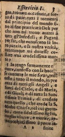 Paradiso Interiore : Nel quale con trentatrè Essercitij si praticano ...