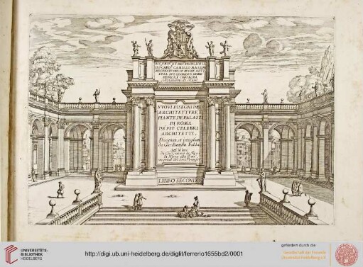 Palazzi Di Roma De Piv Celebri Architetti: Nvovi Disegni Dell' Architettvre, E Piante De Palazzi Di Roma De Piv Celebri Architetti