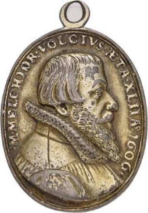 Medaille auf Melchior Volz
