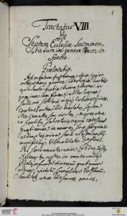 Gero Böttinger: De Septem Ecclesiæ Sacramentis tum in genere tum in Specie