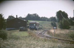 Oppingen Zugkreuzung VT 30 Zug 31 Amstetten-Laichingen
