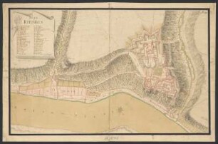 Plan von Rheinfels
