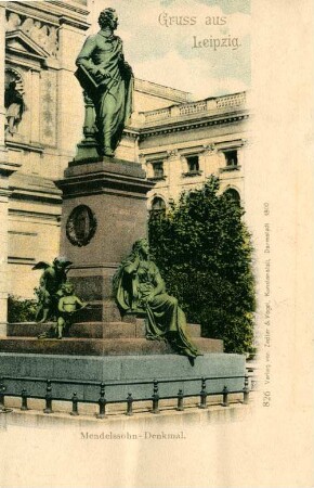 Gruss aus Leipzig: Mendelssohn-Denkmal