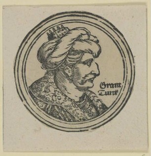 Bildnis des Sultans Soliman II. des Prächtigen
