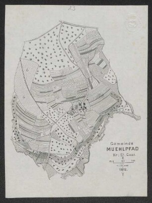 Gemeinde Muehlpfad : Kr. St. Goar ; 1 : 10.000