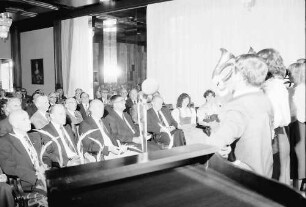 Freiburg: Colombi Hotel; Ehrengäste; Dt. Weinbaupräsident Muth, Klaus, Spitz, Nothhelfer